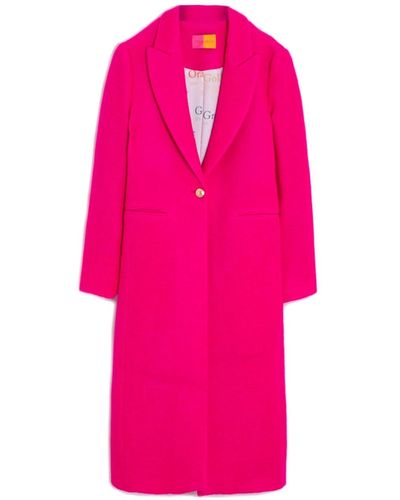 Pink Vilagallo Coats for Women | Lyst