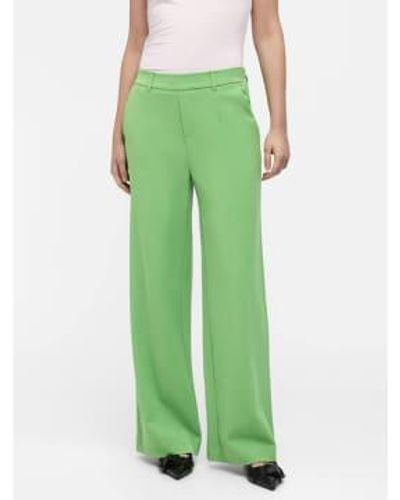 Object Lisa Trousers Vibrant - Verde