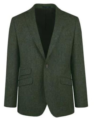 Torre Donegal Suit Jacket 36 - Green