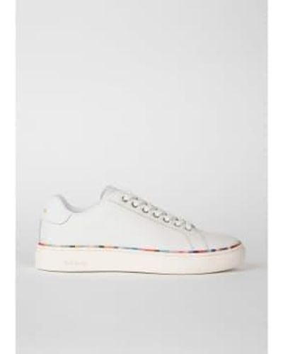 Paul Smith Lapin Swirl Sole Band Sneakers 7 - White
