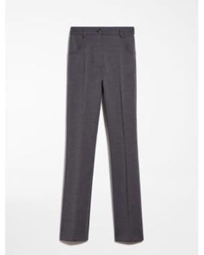 Sportmax Teti Jersey Pants M / Dark Female - Gray