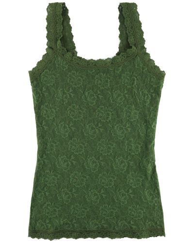 Hanky Panky Signature Lace Classic Camisole - Green