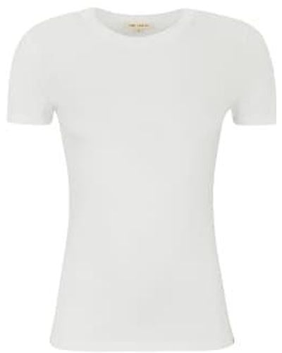 esmé studios T-shirt penelope slim fit - Blanc