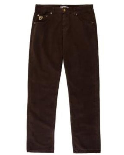 Lois Sierra Needle Cord Trousers Delicioso Chocolate 30/30 - Brown