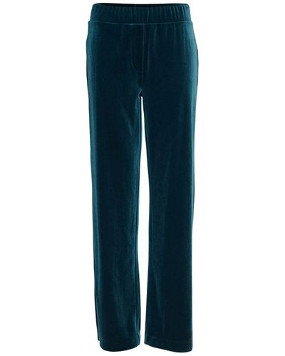 B.Young Byperlina Straight Trousers Reflecting Pond - Blue