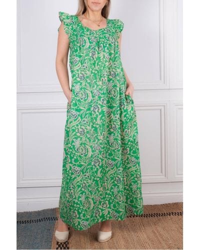Hartford Roma Dress - Green