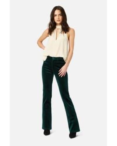 Traffic People Bratter Flare Trousers Xs - Green