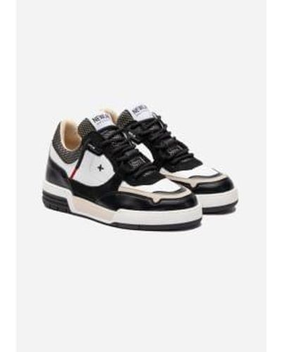 Newlab Sneakers Nl12 / White Appleskin - Black