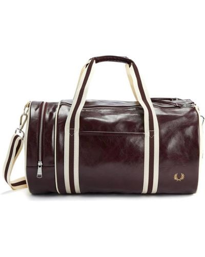 Fred Perry Fred Perry Classic Barrel Bag - Brown