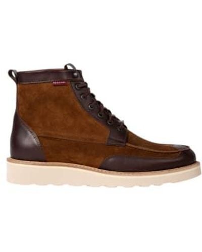 PS by Paul Smith Ps Tufnel Suede Boot 12 Tan - Brown