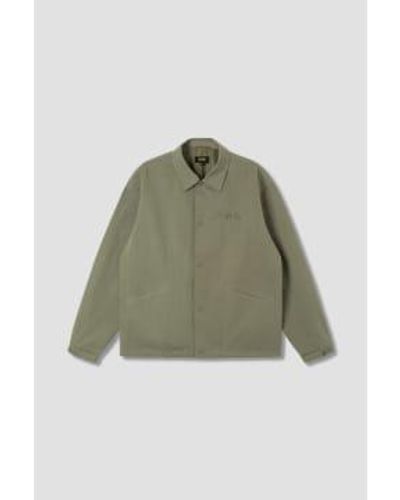 Stan Ray Coach Jacket Nyco Ripstop - Verde