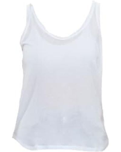 Majestic Filatures Tank Top For Woman M296 Fde100 001 - Bianco