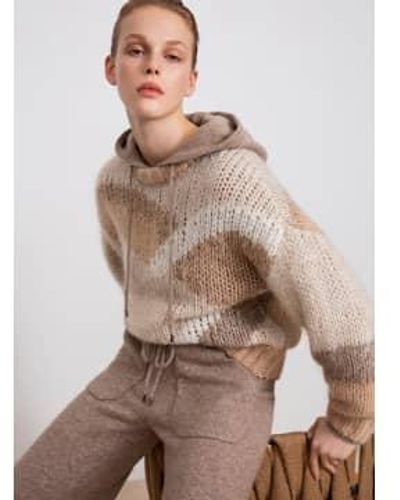 Suncoo Übergroßer Pullover - Braun