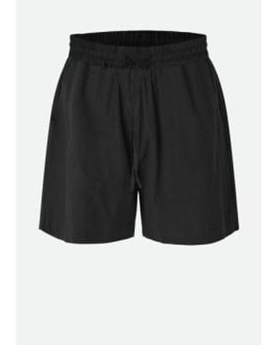 Rosemunde Pantalones cortos lino - Negro