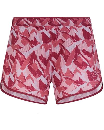 La Sportiva Shorts Timing Red Plum / Blush