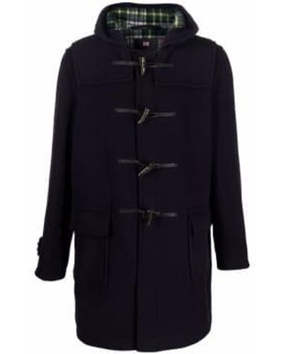 Gloverall Morris Duffle Coat Dress Gordon 2 - Blu