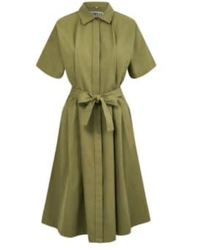 Komodo Ashes Dress - Green