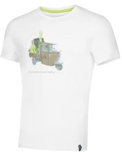 La Sportiva T Shirt Ape Uomo - Bianco