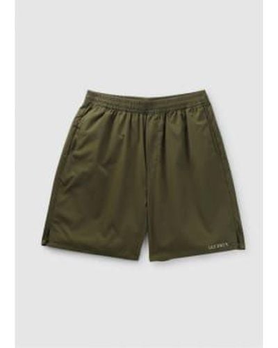 Les Deux S Raphael Ripstop Shorts - Green