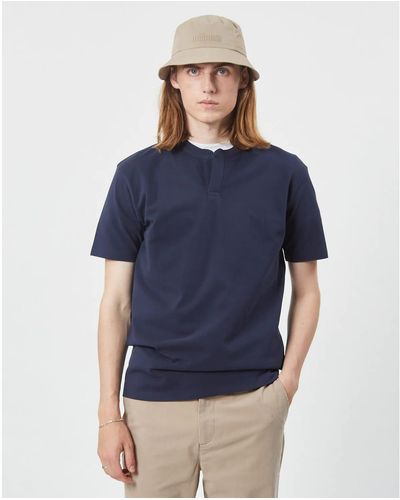 Minimum Temms T-shirt Navy Blazer - Blue