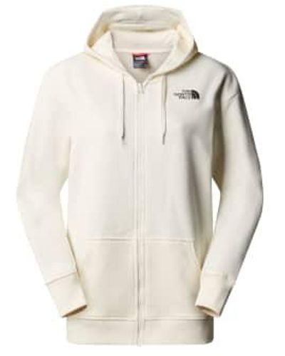 The North Face Open Gate Zipped Sweatshirt L - Natural