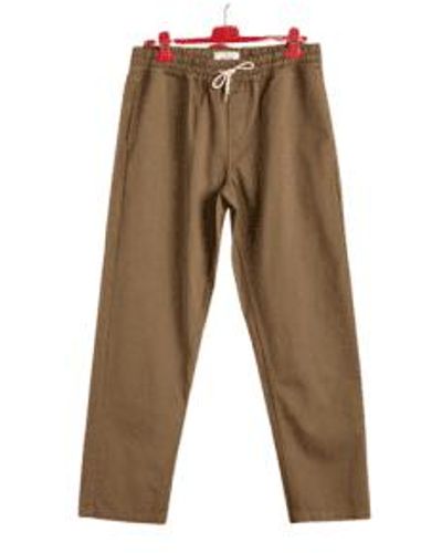 Portuguese Flannel Nolte Trousers - Brown