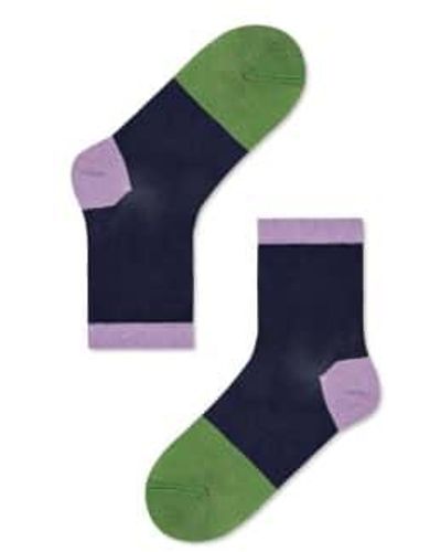 Happy Socks Chaussettes cheville la marine la marine - Bleu