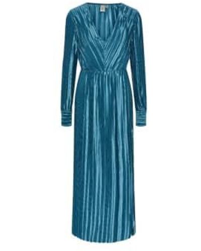 Y.A.S Storma long robe storm bleu