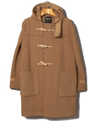 Gloverall 70th Anniversary Monty Duffle Coat Camel - Brown
