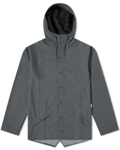 Rains Classic Jacket Slate 1 - Grigio