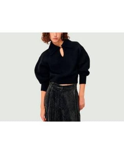 Sessun Lomy Sweater Xs - Black