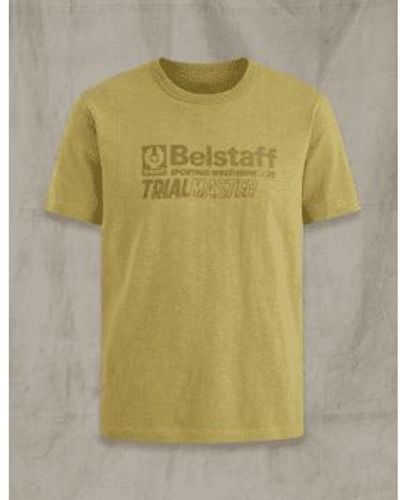 Belstaff Camiseta con gráfico en ver pantano Trialmaster - Verde