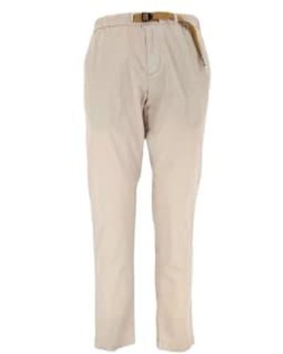 White Sand Greg Lightweight Trousers Ice Man 44 - Natural