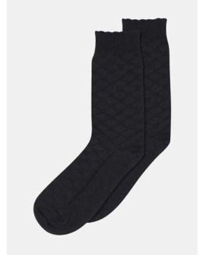mpDenmark Grace Ankle Socks 37-39 - Black