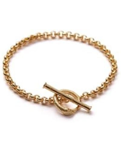 Rachel Entwistle Ouroboros Chain Bracelet Small - Metallic
