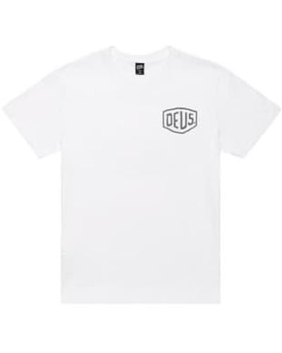 Deus Ex Machina Ibiza Adress Tee 1 - Bianco