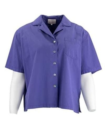 shades-antwerp Roxanne Shirt Cotton - Purple
