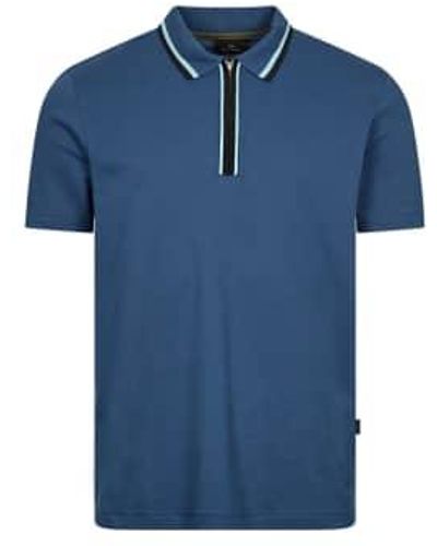 Paul Smith Camisa polo postal - Azul