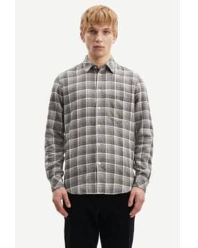 Samsøe & Samsøe Liam Fp Shirt 14616 Xs - Gray