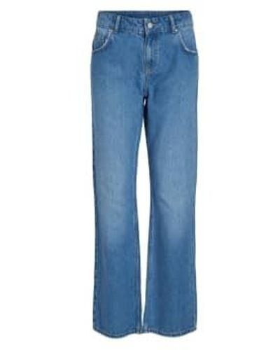 Vila Loose Straight Jeans - Blu