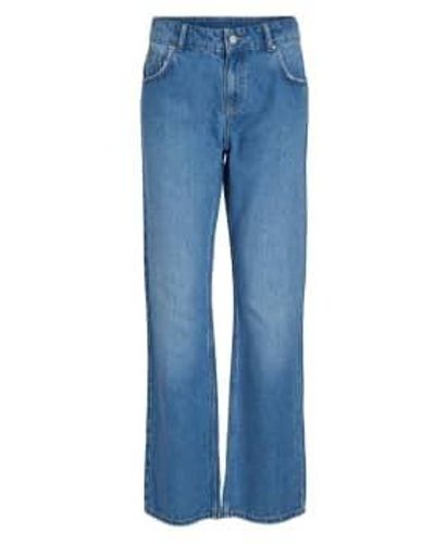 Vila Loose Straight Jeans - Blu