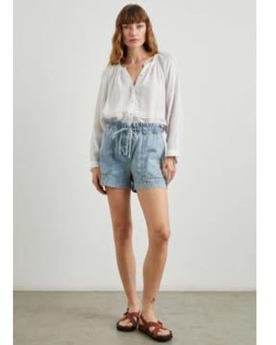 Rails Foster Shorts Faded Xs - Blue