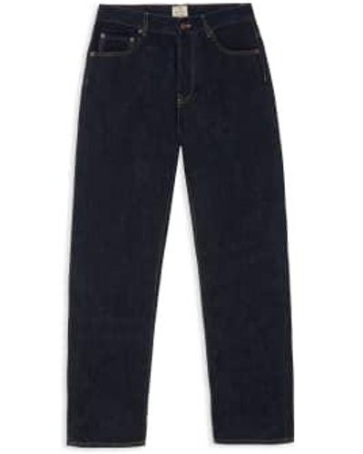 Burrows and Hare Schlanke Jeans - Blau
