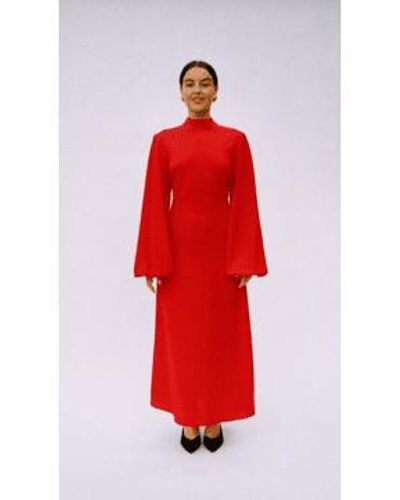 Percy Langley The Kerry Dress 8 - Red