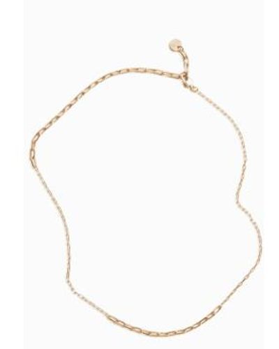 April Please Nathan End Necklace - White