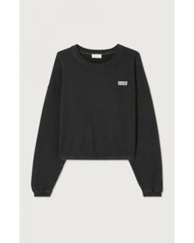 American Vintage Sweatshirt Izubird - Black