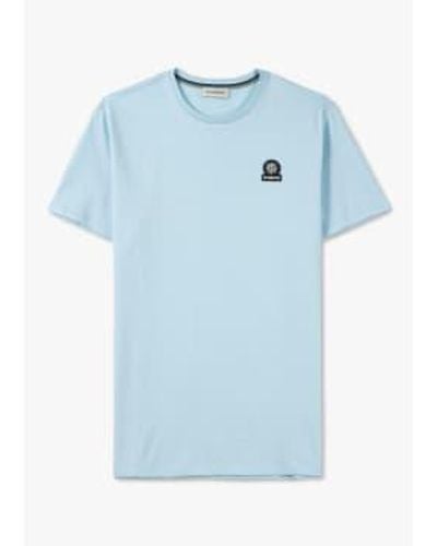 Sandbanks S Badge Logo T-shirt - Blue