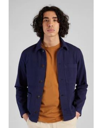 L'Exception Paris Cotton Canvas Worker Jacket 48 - Blue
