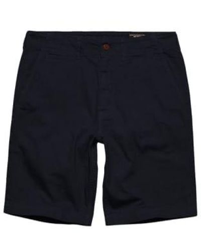 Superdry Oficial Vintage Chino Shorts - Azul