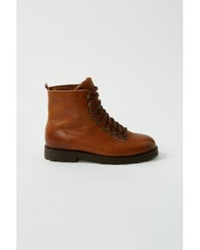 Royal Republiq Hellbrauner tediq hiker combat boot